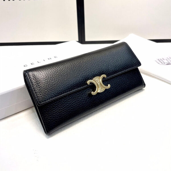 セリーヌ 長 財布 celine 財布 レディース 人気 ブランド おすすめ 財布 二 つ折り ウォレット 革 財布 使いやすい - 画像 (7)
