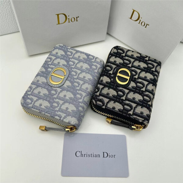 dior 財布 レディース 人気 ディオール ミニ 財布 ハイブランド ラウンドファスナー 財布 可愛い ブランド コンパクト ウォレット