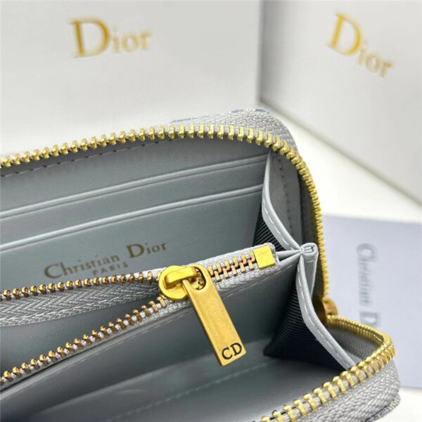 dior 財布 レディース 人気 ディオール ミニ 財布 ハイブランド ラウンドファスナー 財布 可愛い ブランド コンパクト ウォレット