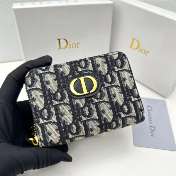 dior 財布 レディース 人気 ディオール ミニ 財布 ハイブランド ラウンドファスナー 財布 可愛い ブランド コンパクト ウォレット