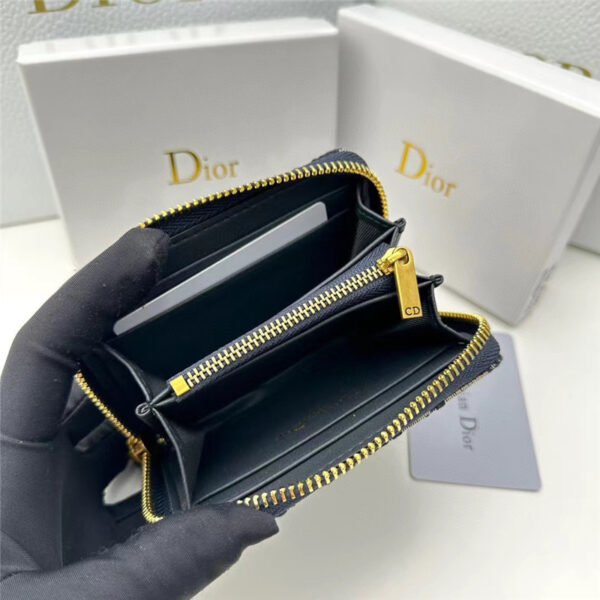 dior 財布 レディース 人気 ディオール ミニ 財布 ハイブランド ラウンドファスナー 財布 可愛い ブランド コンパクト ウォレット