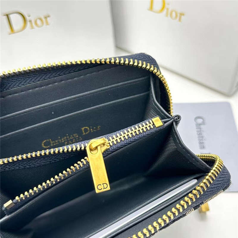 dior 財布 レディース 人気 ディオール ミニ 財布 ハイブランド ラウンドファスナー 財布 可愛い ブランド コンパクト ウォレット