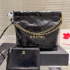 シャネル 22 ラージ ハンドバッグ chanel スーパー コピー チェーン バッグ 手提げ袋 メダル付き シャネル 巾着 バッグ ママ バッグ 人気 芸能人