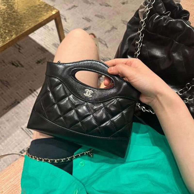 シャネル31 ナノショッピングバッグ chanel ショルダー バッグ 