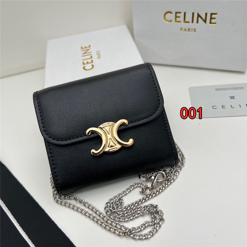 セリーヌ チェーン ウォレット celine ミニ 財布 レディース 人気  