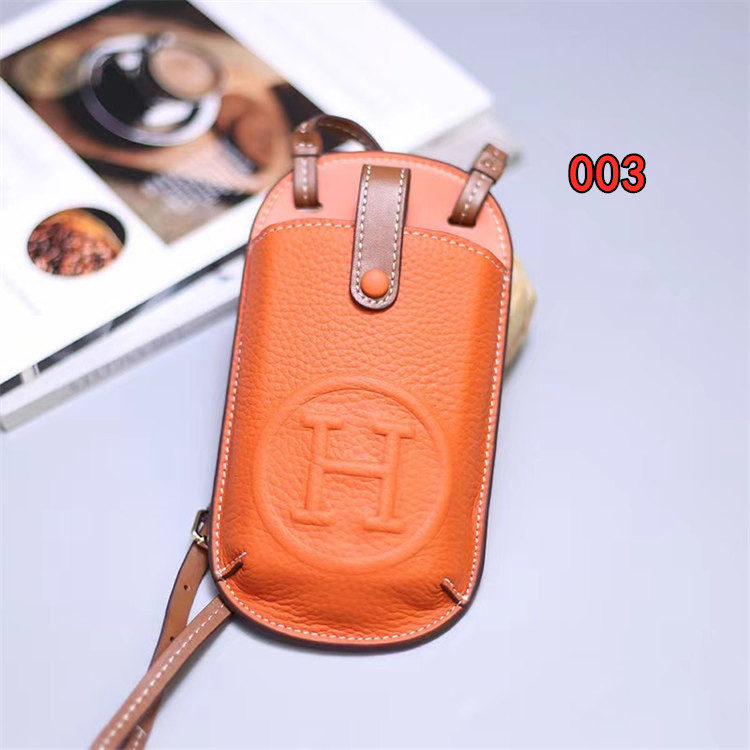 エルメス スマホ ショルダー ケース hermes風 スマホポーチ ハイ  