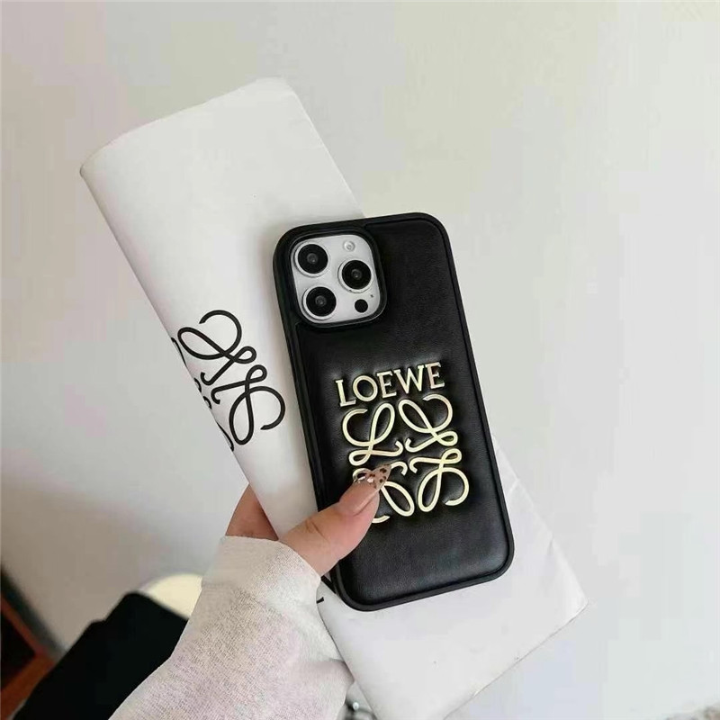 ロエベ iphone16promax ケース 韓国 可愛い iphone16/16pro ケース 人気 ブランド loewe風 iphone15pro/14/13 ケース 流行りお 揃い スマホケース