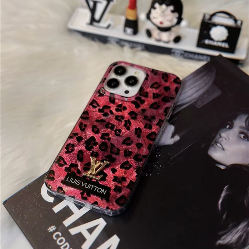 iphone16/16promax ケース ヒョウ 柄 iphone ケース ルイヴィトン 