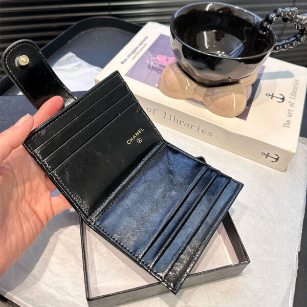 シャネル カード ケース 名刺 入れ レディース ブランド chanel ミニ 財布 カード ケース 薄い ミニ ウォレット ハイ ブランド ちょっとした プレゼント - 画像 (2)