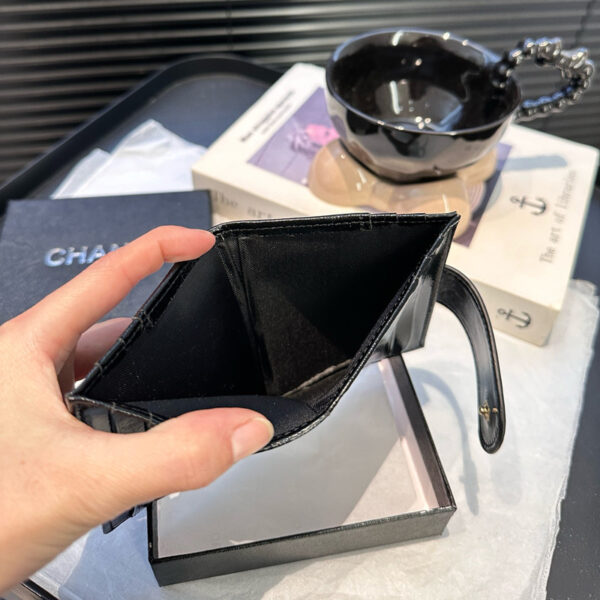 シャネル カード ケース 名刺 入れ レディース ブランド chanel ミニ 財布 カード ケース 薄い ミニ ウォレット ハイ ブランド ちょっとした プレゼント - 画像 (3)