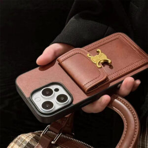 iphone17/17pro ケース ショルダー セリーヌ iphone16/16pro ケース カード 収納 おしゃれ iphone15/14 ケース 斜めがけ iphone ケース 韓国 流行り - 003