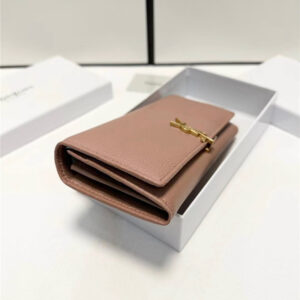 YVES SAINT LAURENT ロングウォレット レザー 長財布 札入れ サン