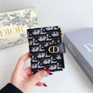 ディオール モンテーニュ カード ケース dior 名刺 入れ ミニ ウォレット ハイ ブランド ミニ財布 レディース 使いやすい カード 入れ 名刺ケース - 002