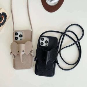 ロエベ 象 iphone16/16pro ケース スマホ ショルダー ブランド ロエベ スマホケース 可愛い 韓国 loewe風 iphone15/14 ケース 女子 人気 iphone ケース カード 収納