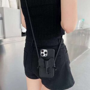 ロエベ 象 iphone16/16pro ケース スマホ ショルダー ブランド ロエベ スマホケース 可愛い 韓国 loewe風 iphone15/14 ケース 女子 人気 iphone ケース カード 収納