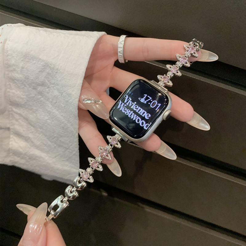 ヴィヴィアン アップル ウォッチ バンド キラキラ apple watch 