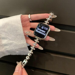 ヴィヴィアン アップル ウォッチ バンド キラキラ apple watch チェーン ベルト ブランド アップルウォッチ ビビアン ブレスレット 女性