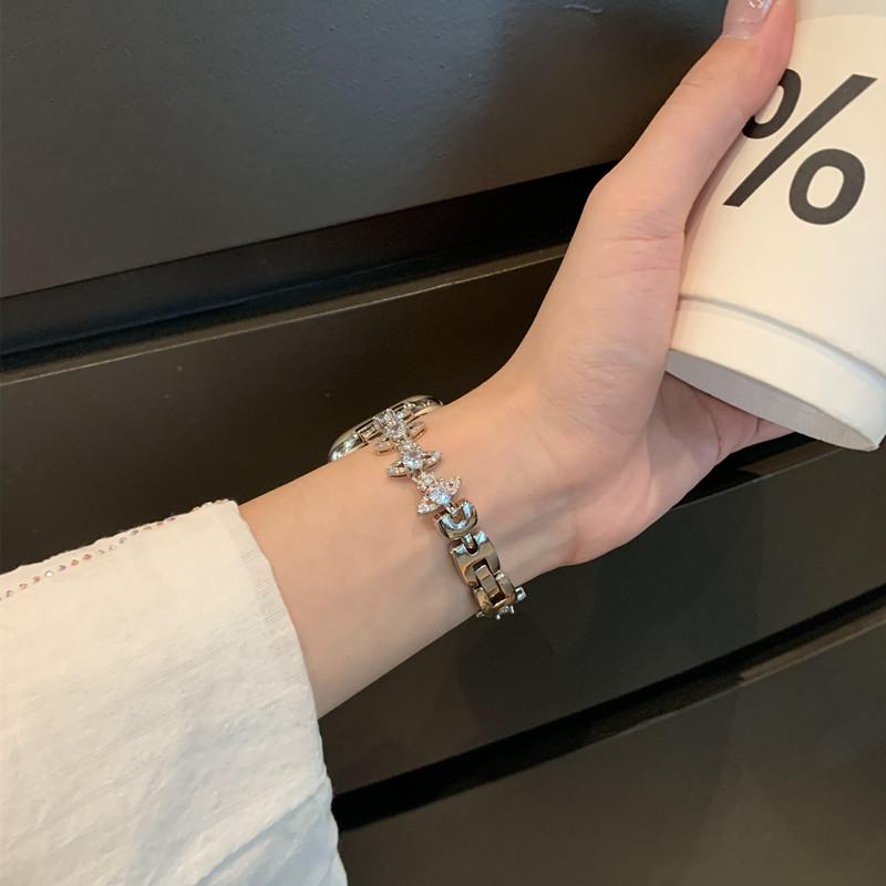 ヴィヴィアン アップル ウォッチ バンド キラキラ apple watch チェーン ベルト ブランド アップルウォッチ ビビアン ブレスレット 女性