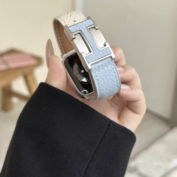 エルメス アップル ウォッチ バンド レザー apple watch バンド 高級 ブランド hermes風 アップル ウォッチ バンド かわいい 42mm/44mm/46mm スマート ウォッチ バンド - 画像 (5)
