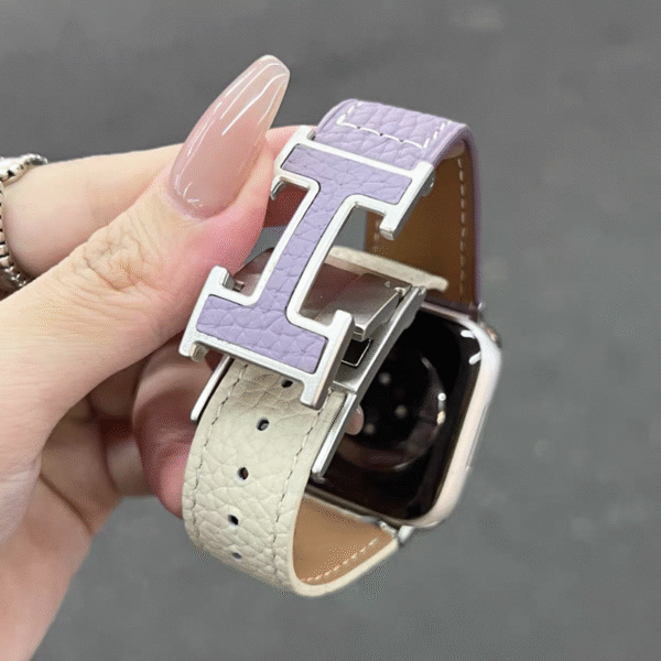 エルメス アップル ウォッチ バンド レザー apple watch バンド 高級 ブランド hermes風 アップル ウォッチ バンド かわいい 42mm/44mm/46mm スマート ウォッチ バンド - 画像 (6)