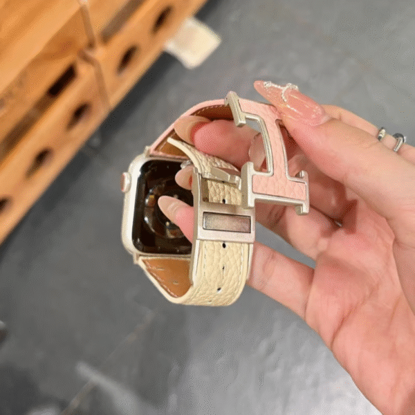 エルメス アップル ウォッチ バンド レザー apple watch バンド 高級 ブランド hermes風 アップル ウォッチ バンド かわいい 42mm/44mm/46mm スマート ウォッチ バンド - 画像 (4)
