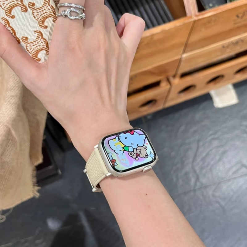 エルメス アップル ウォッチ バンド レザー apple watch バンド 高級 ブランド hermes風 アップル ウォッチ バンド かわいい 42mm/44mm/46mm スマート ウォッチ バンド