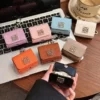 ロエベ airpods ケース 韓国 airpods4 ケース ロエベ airpods proケース ハイブランド 革 エアー ポッズ ケース おしゃれ カラビナ付き