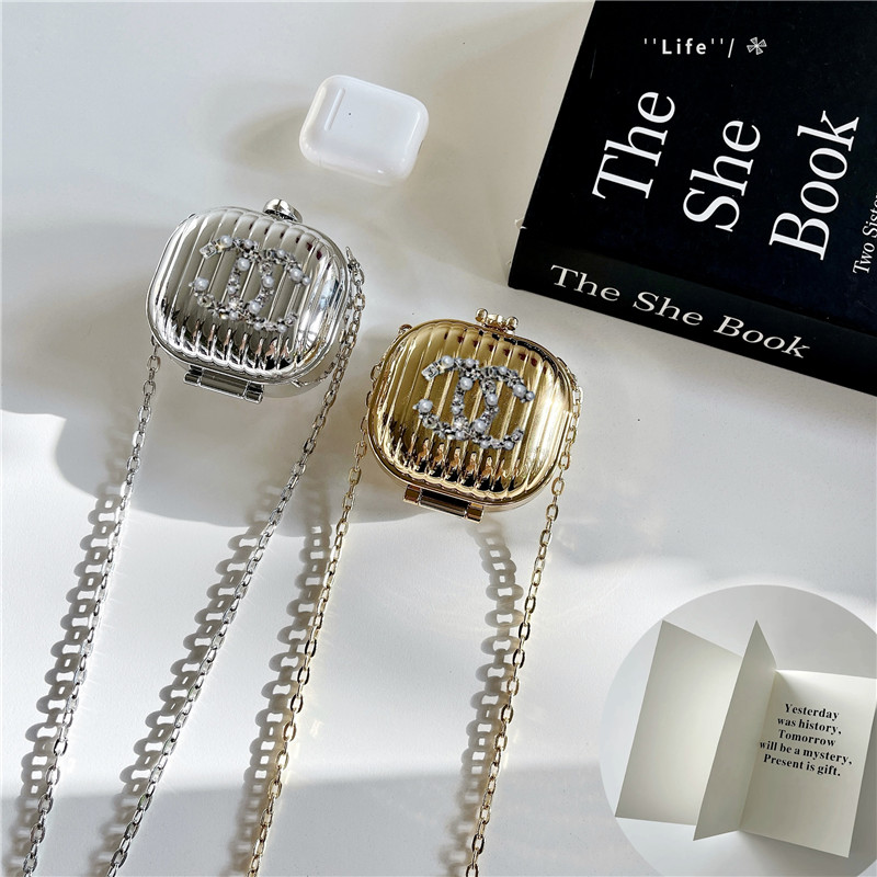 シャネル airpods4 ケース ショルダー ミラー付き airpods pro1/2 ケース ハイブランド chanel 小物 入れ エアポッツ ケース かわいい イヤホン の カバー シャネル airpods4 ケース ショルダー ミラー付き airpods pro1/2 ケース ハイブランド chanel 小物 入れ エアポッツ ケース かわいい イヤホン の カバー