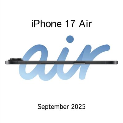 iPhone 17 Airの注目度が急上昇！2025年秋発表を前に業界が熱狂！