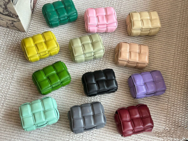 bottega veneta ショルダー バッグ ボッテガ ヴェネタ ミニ バッグ キャンディー カセット イントレチャート ショルダーバッグ - 画像 (10)