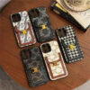 セリーヌ iphone17/17pro ケース カード収納 celine iphone17promax ケース 韓国 かわいい iphone16/16pro ケース ハイブランド iphone15/14 ケース 背面収納 おしゃれ