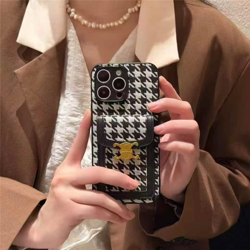 セリーヌ iphone17/17pro ケース カード収納 celine iphone17promax ケース 韓国 かわいい iphone16/16pro ケース ハイブランド iphone15/14 ケース 背面収納 おしゃれ