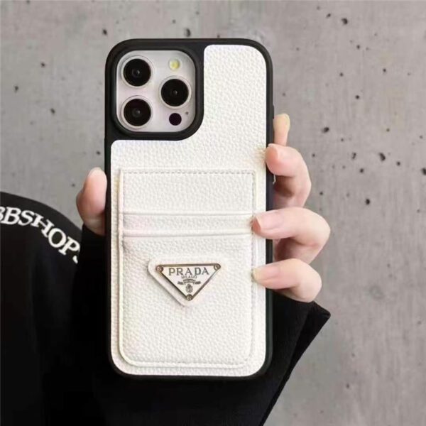 プラダ iphoen17 ケース カード収納 prada アイフォ17pro/17promax ンケース ハイブランド コピー iphone16/16pro ケース おしゃれ ブランド iphone15/14 ケース 革 高級 - 画像 (6)