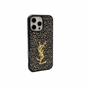 サンローラン iphone17 ケース ヒョウ柄 iphone17promax/16/16pro ケース ysl スマホケース iphone15 レオパード iphone ケース かっこいい