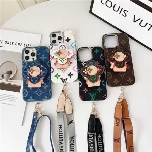 ルイヴィトン iphone17 ケース ショルダー iphone17pro/17promax ケース magsafe対応 ヴィヴィエンヌ iphone16/16proケース ハイブランド かわいい iphone15/14 ケース おそろい