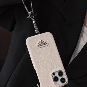prada スマホケース iphone17 プラダ iphone17air/17promax ケース チェーン付き iphoen16/16pro ケース シンプル かわいい iphone15pro/14pro ケース おしゃれ ブランド iphone お 揃い ケース