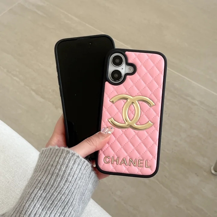 CHANEL ピンク レザー iPhoneケース CHANEL（シャネル 