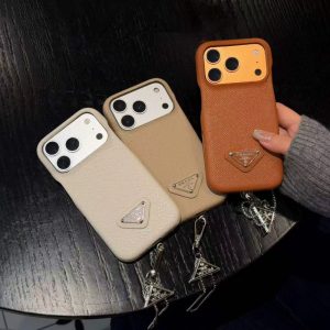 Alternative view of prada スマホケース iphone17 プラダ iphone17air/17promax ケース チェーン付き iphoen16/16pro ケース シンプル かわいい iphone15pro/14pro ケース おしゃれ ブランド iphone お 揃い ケース
