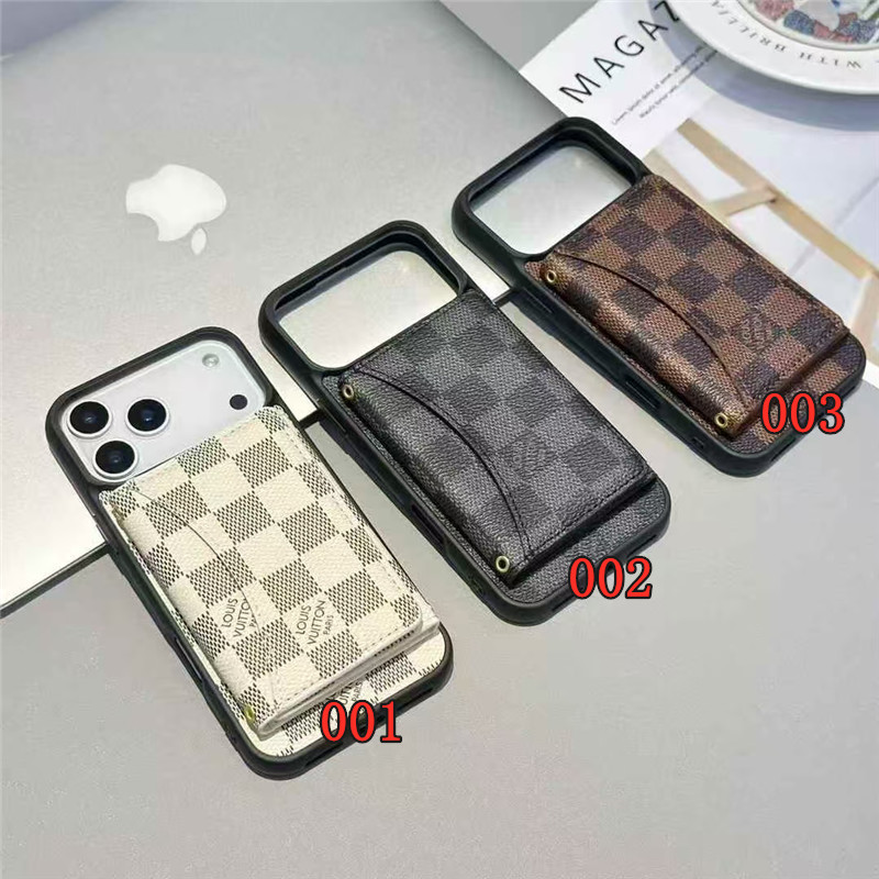 ルイヴィトン iphone17 ケース magsafe iphone17promax/16/16pro ケース magsafe カード ケース ハイ ブランド iphone15/14 ケース おしゃれ お揃い スマホケース 財布 代わり