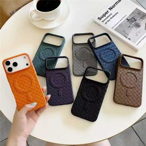 ボッテガ 携帯 ケース iphone17/17pro ケース magsafe対応 iphone16promax ケース ボッテガ ヴェネタ スマホケース 編み込み iphone15/14 ケース シンプル 可愛い