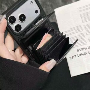 ロエベ アイホン ケース カード収納 iphone17pro/17promaxケース ブランド 人気 四角 iPhone16/16proケース 財布一体 loewe スマホケース おしゃれ 韓国