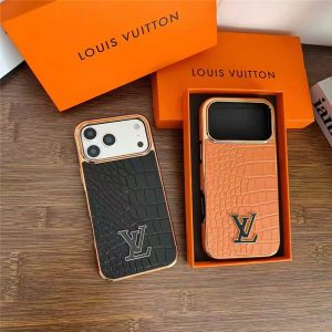 ルイヴィトン iphone17/17proケース クロコ柄 ヴィトン風 iphone16promaxケース おしゃれ ブランド アイフォン15/14pro ケース お揃い ブランド スマホケース 高級感