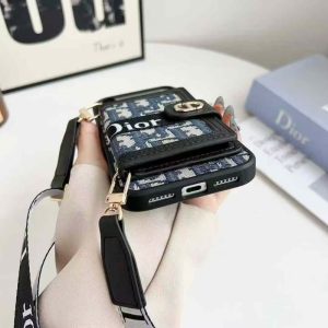 dior アイホン ケース iphone17/17proケース ショルダー iphone16promax カード 収納 ケース ディオール風 iphone15/14 ケース 大人可愛い ブランド スマホショルダー