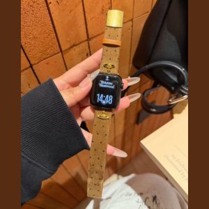 ヴィヴィアン アップル ウォッチ バンド 高級 ブランド apple watch バンド レディース Series11/10/9/8/SE3/Ultra3対応 コーデュロイ アップル ウォッチ ベルト 可愛い