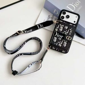 dior アイホン ケース iphone17/17proケース ショルダー iphone16promax カード 収納 ケース ディオール風 iphone15/14 ケース 大人可愛い ブランド スマホショルダー