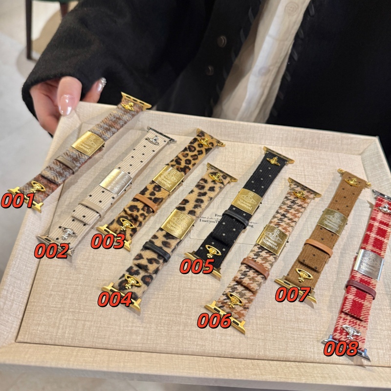 ヴィヴィアン アップル ウォッチ バンド 高級 ブランド apple watch バンド レディース Series11/10/9/8/SE3/Ultra3対応 コーデュロイ アップル ウォッチ ベルト 可愛い