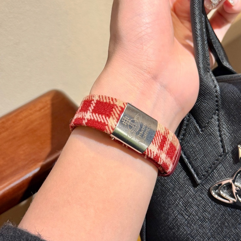 ヴィヴィアン アップル ウォッチ バンド 高級 ブランド apple watch バンド レディース Series11/10/9/8/SE3/Ultra3対応 コーデュロイ アップル ウォッチ ベルト 可愛い