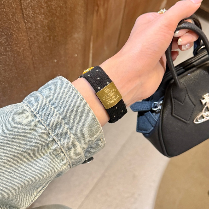 ヴィヴィアン アップル ウォッチ バンド 高級 ブランド apple watch バンド レディース Series11/10/9/8/SE3/Ultra3対応 コーデュロイ アップル ウォッチ ベルト 可愛い