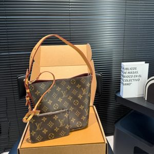 Alternative view of ルイ ヴィトン オール イン bb ポーチ付き トート バッグ レディース 人気 ブランド ヴィトン ショルダー バッグ 3way 大人可愛い トートバッグ