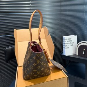 ルイ ヴィトン オール イン bb ポーチ付き トート バッグ レディース 人気 ブランド ヴィトン ショルダー バッグ 3way 大人可愛い トートバッグ